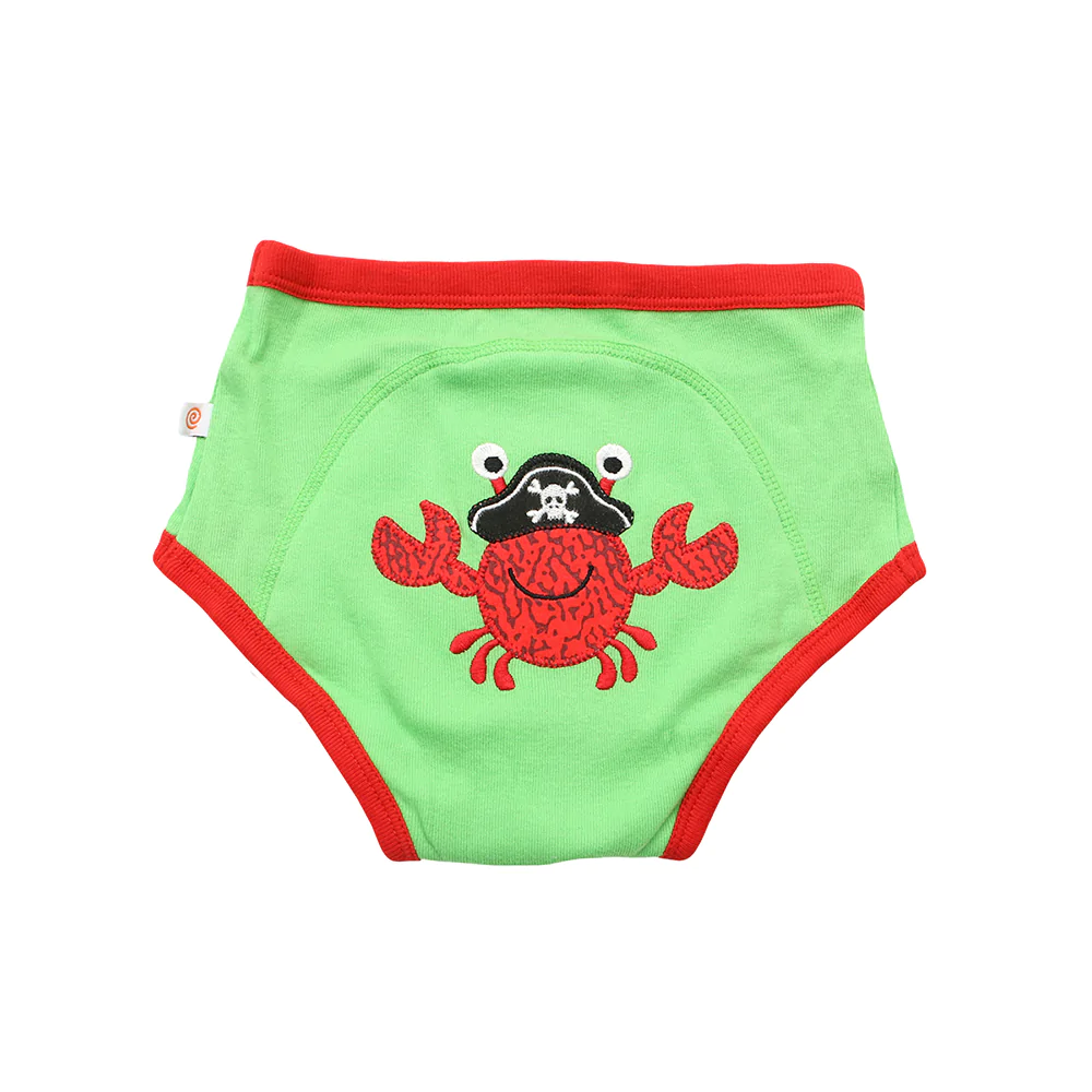 Zoocchini 3 Piece Organic Potty Training Pants Set – Pirate Pals – Infant  Clothing, Safety Seat, Balance Bike